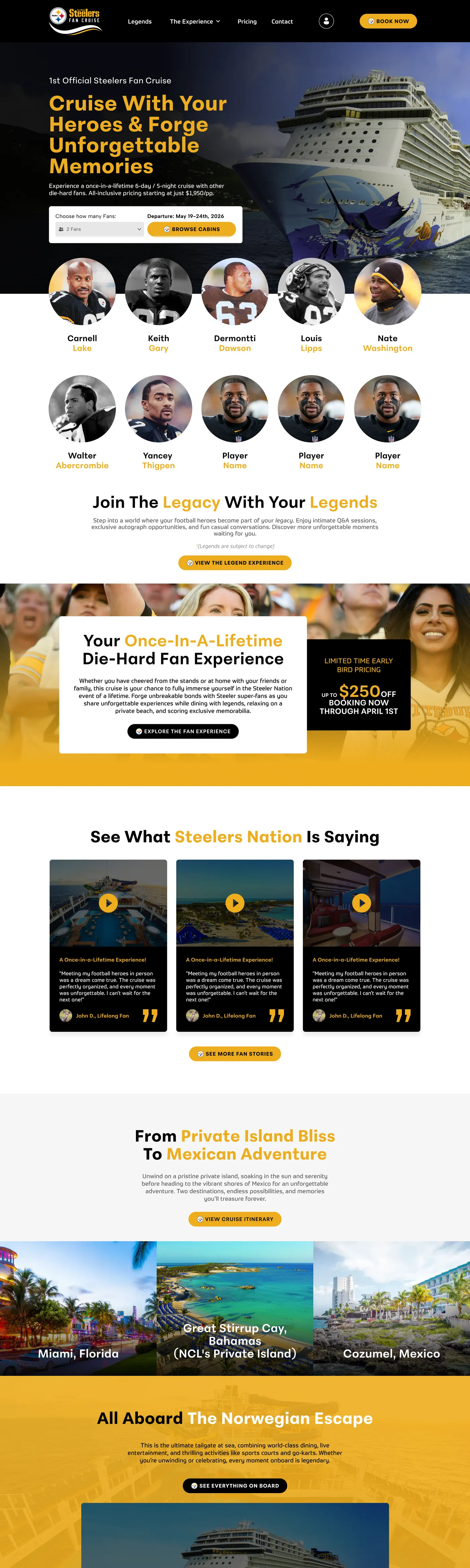 Steelers Fan Cruise
