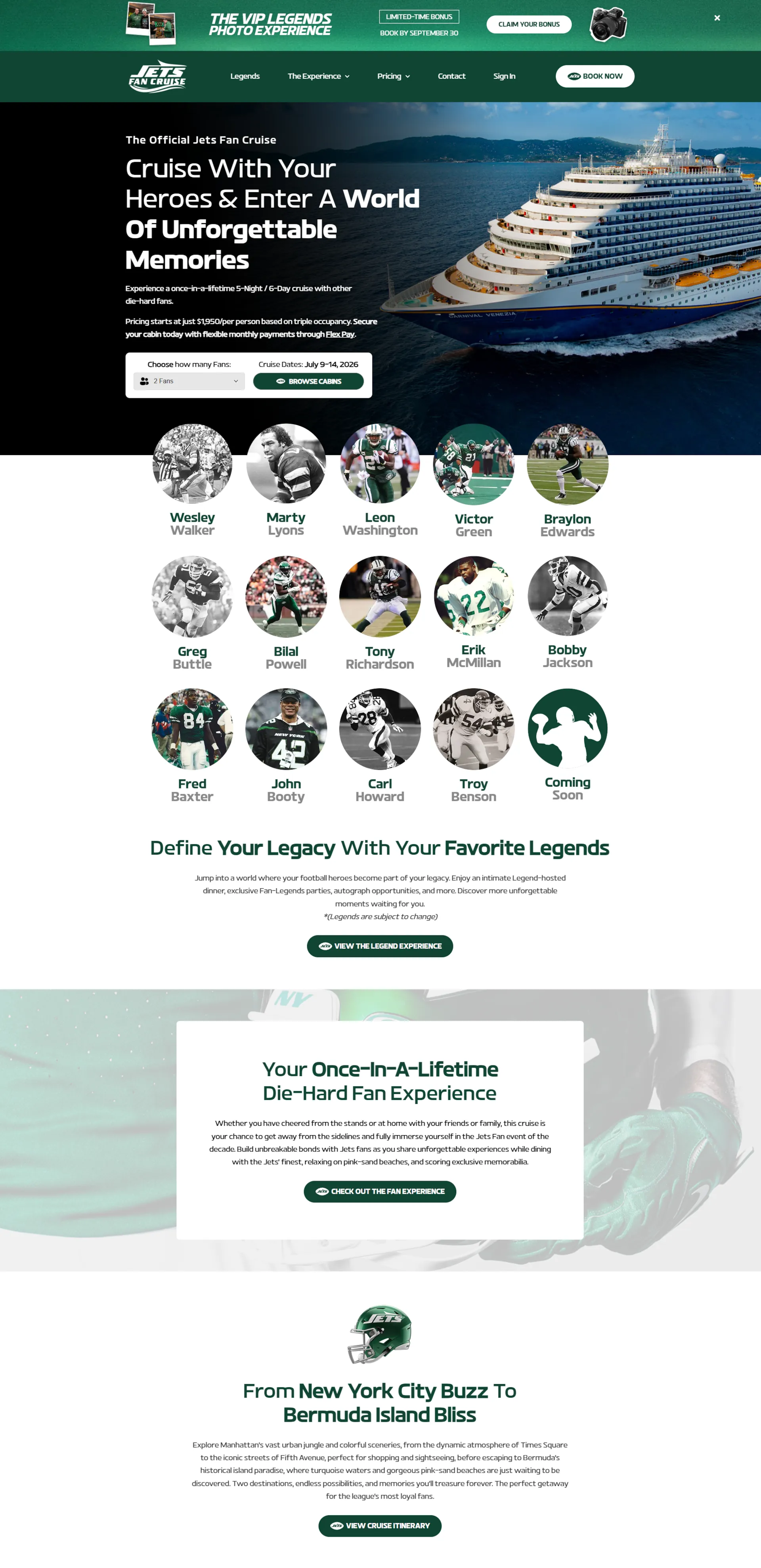Jets Fan Cruise
